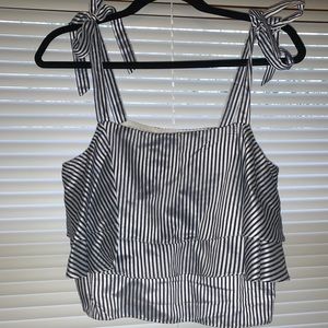 Stripe Crop Top